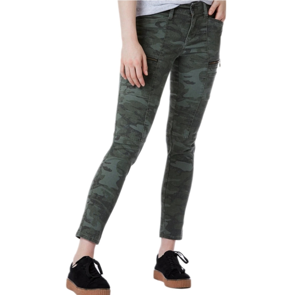 Camo Cargo Skinny 👖Jeans 👖Grey 30W